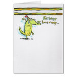 Birthday 7 greeting card