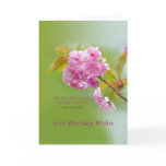 Birthday, 85th, Cherry Blossoms, Religious Card