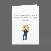 Birthday Advice cards by Miskela Birthday Advice cards