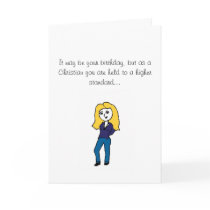 Birthday Advice cards