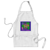 Birthday Airedale Aprons