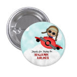 Birthday Airplane Button buttons