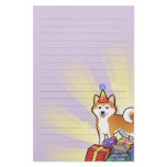 Birthday Akita Inu / Shiba Inu Personalized Stationery