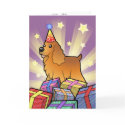 Birthday American Cocker Spaniel card