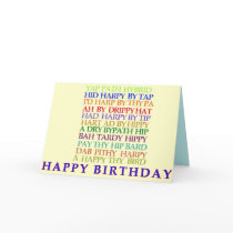 Birthday Anagram card by serenity_ii Birthday Anagram card