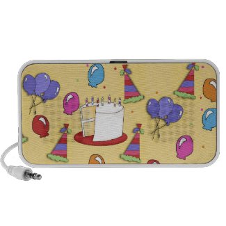Birthday and Party Doodle Speaker doodle