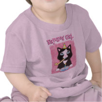 Birthday Baby Girl T-Shirt by jamiecreates1 Birthday Baby Girl T-Shirt