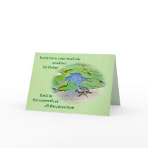 Birthday - Baby Snapping Turtle Cards