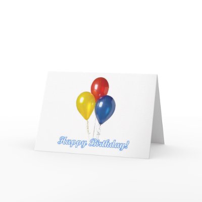 birthday ballons cards by Floridian_Mami