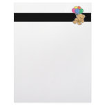Birthday Balloon Bunch Teddy Bear Letterhead