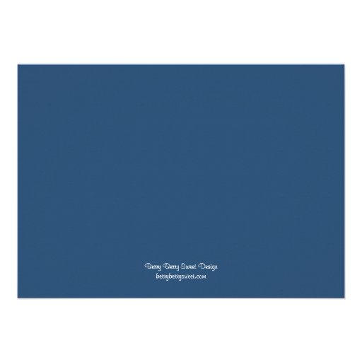 Birthday Balloon Photo Birthday Invitation - Navy