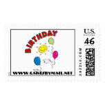Birthday balloon stamp, Cakes By Mail