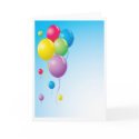 Birthday Balloons card
