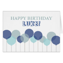 Birthday Balloons cards