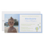 Birthday Balloons Party Invitation Picture Card