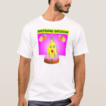 Birthday Banana t-shirts by prawny Birthday Banana t-shirts