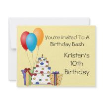Birthday Bash Invite