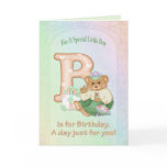 Birthday Bear Boy - Customize