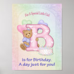 Birthday Bear Girl