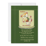 Birthday Bear Invitation