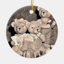 Birthday bears ornament