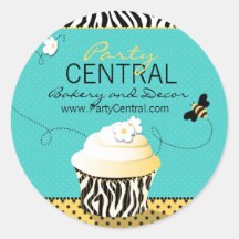 Birthday Bee Business Sticker