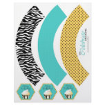 Birthday Bee Cupcake Liners Custom Flyer