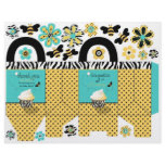 Birthday Bee Party Favor Basket Full Color Flyer