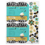 Birthday Bee Party Favor Mini Puff Box Flyer