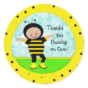 Birthday Bee Stickers sticker