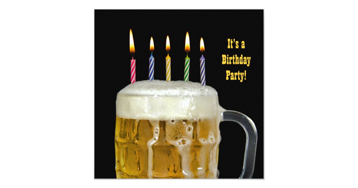 Craft Beer Birthday Card Craft Beer Birthday Card