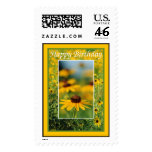Birthday - Black-Eyed Susans Postage Stamp