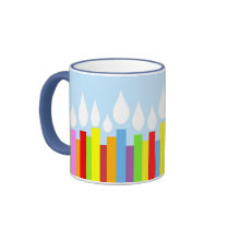 Birthday Blues - Birthday Candles Mug