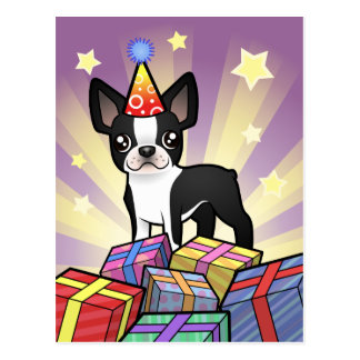 Boston Terrier Birthday Cards, Boston Terrier Birthday Card Templates ...