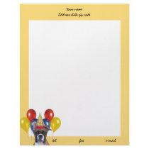 Birthday Boxer letterhead by ritmoboxer Birthday Boxer letterhead