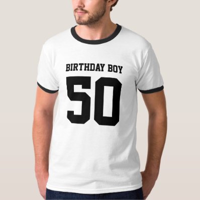 Birthday Boy 50 T-shirt