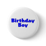 Birthday Boy (Blue) Pins