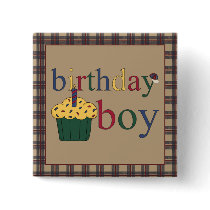 Birthday Boy Button