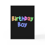 Birthday Boy Card