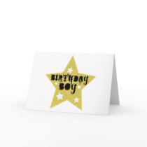 Birthday Boy cards