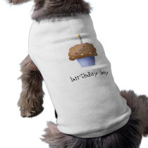 Birthday Boy Cupcake Pet Tee