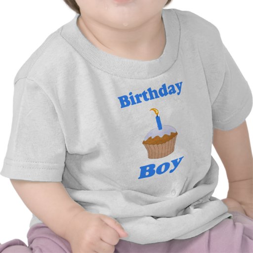 Birthday Boy Cupcake Shirt