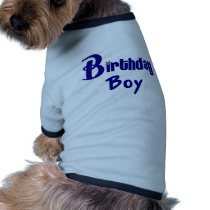 Birthday Boy pet clothing by familyties Birthday Boy pet clothing