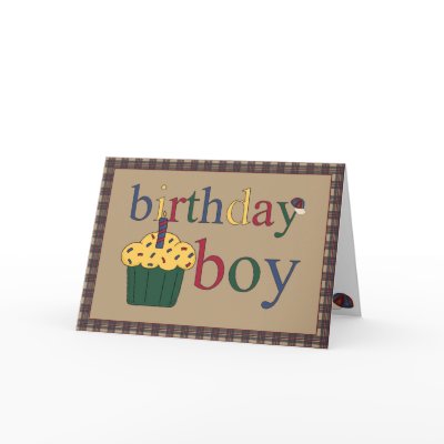 Birthday Boy Greeting Card by berkeleygirlforever