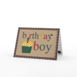 Birthday Boy Greeting Card