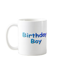 Birthday Boy mugs