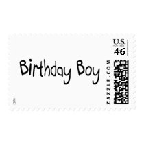 Birthday Boy Postage Stamps