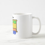 Birthday Boy Train Art Mug