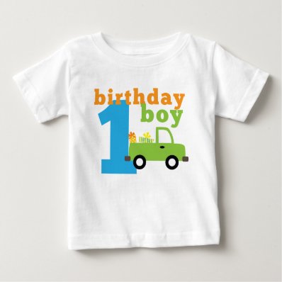 Birthday Boy Truck 1 Tshirt