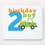 Birthday Boy Truck 2 Mouse Pad